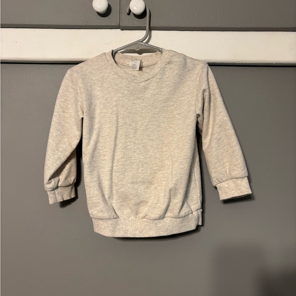 H&M Kids Light Gray Sweatshirt